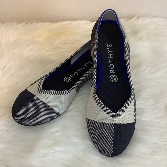 Rothy's Shoes - Rothy’s Captoe Round-Toe Flats Sz-9.5